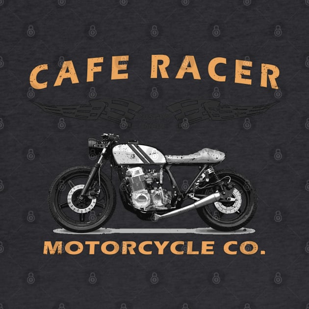 Cafe Racers Vintage Motorcycle by Jose Luiz Filho